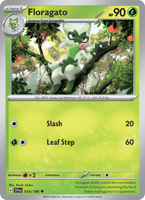 Floragato - Pokémon TCG Card