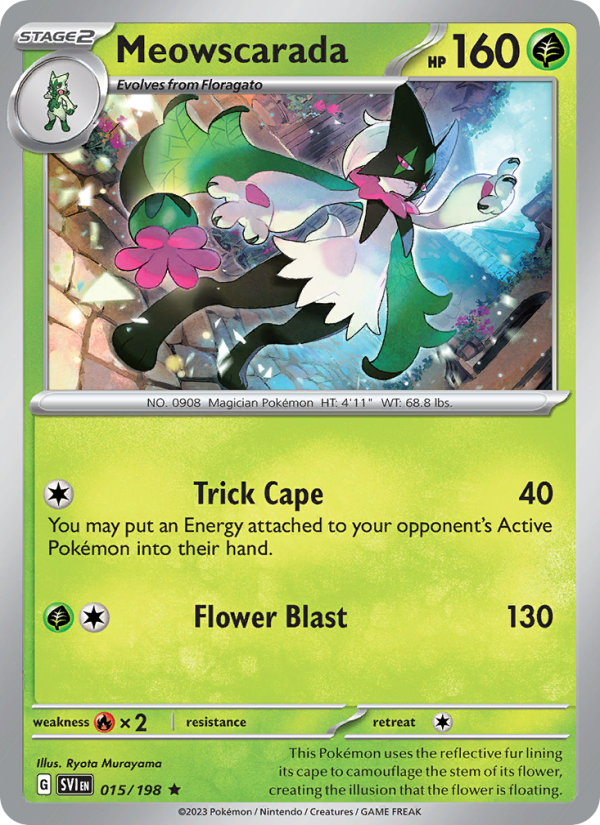 Meowscarada - Pokémon TCG Card