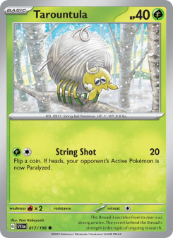 Tarountula - pokemon TCG Card