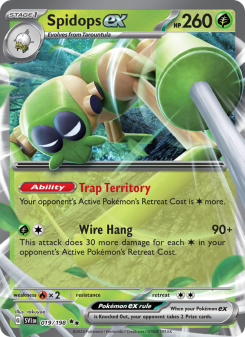 Spidops ex - pokemon TCG Card
