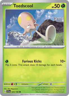 Toedscool - pokemon TCG Card