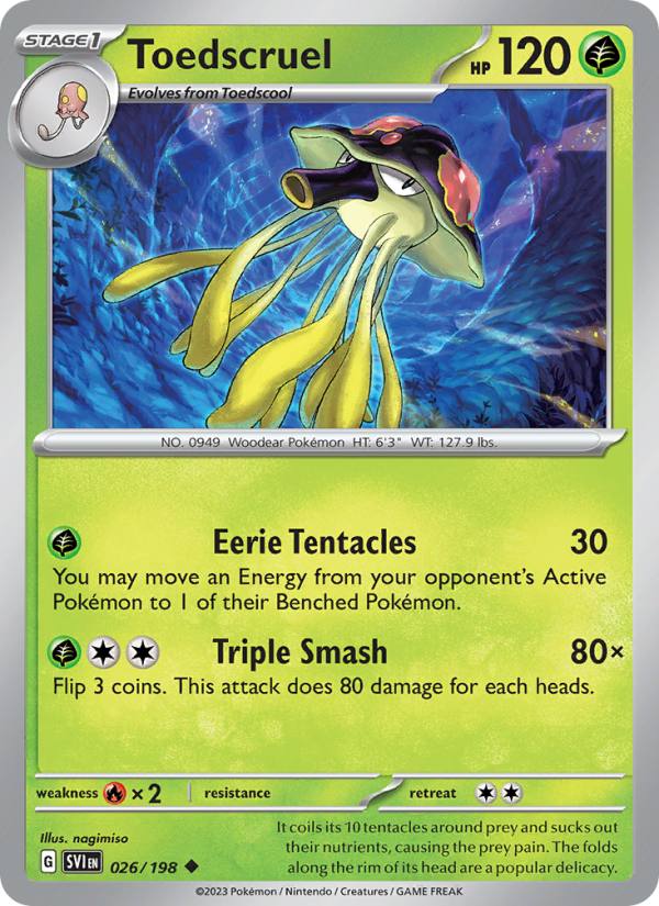 Toedscruel - Pokémon TCG Card