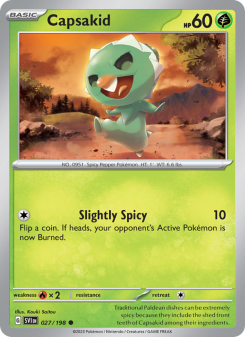 Capsakid - pokemon TCG Card