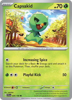 Capsakid - pokemon TCG Card