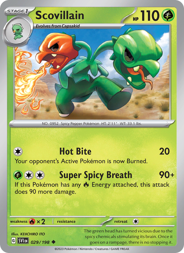 Scovillain - Pokémon TCG Card