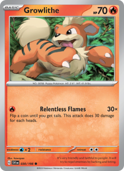 Growlithe - pokemon TCG Card