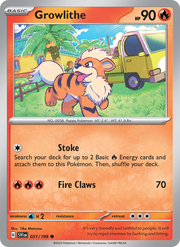 Growlithe - Pokémon TCG Card