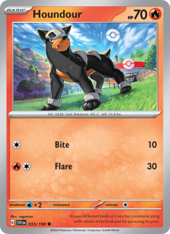 Houndour - pokemon TCG Card