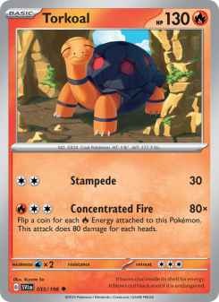 Torkoal - pokemon TCG Card