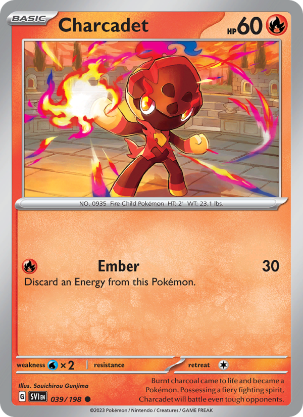 Charcadet - Pokémon TCG Card