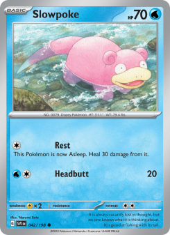 Slowpoke - pokemon TCG Card