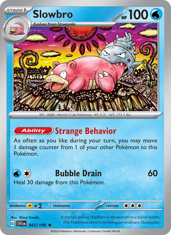 Slowbro - Pokémon TCG Card