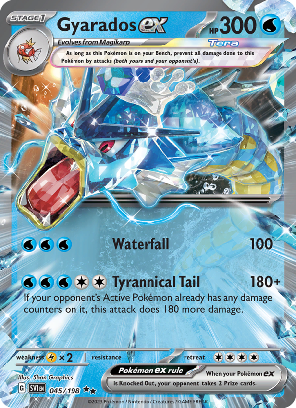 Gyarados ex - Pokémon TCG Card