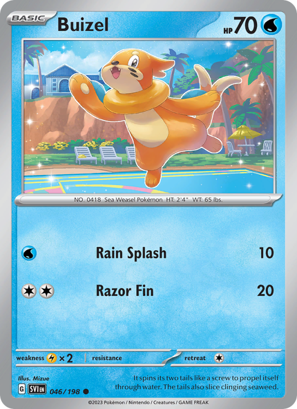 Buizel - Pokémon TCG Card