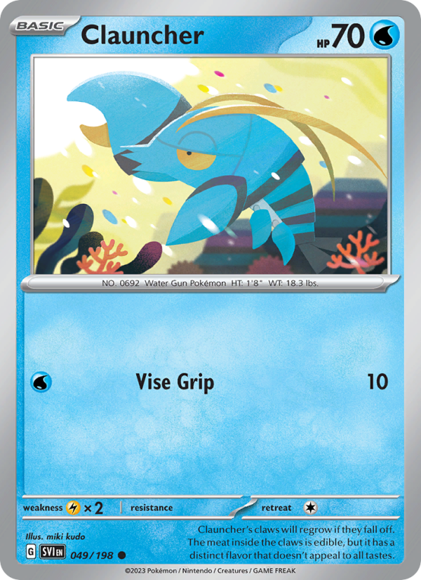 Clauncher - Pokémon TCG Card