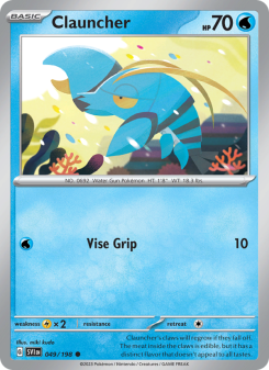 Clauncher - pokemon TCG Card