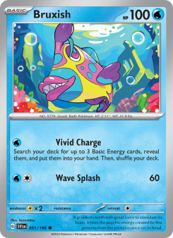 Bruxish - pokemon TCG Card