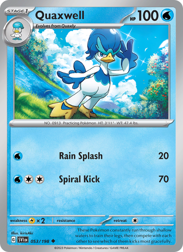Quaxwell - Pokémon TCG Card