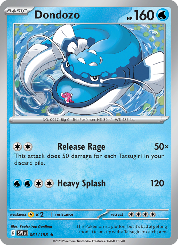 Dondozo - Pokémon TCG Card