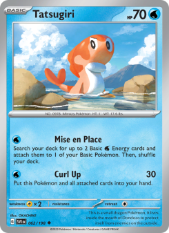 Tatsugiri - pokemon TCG Card