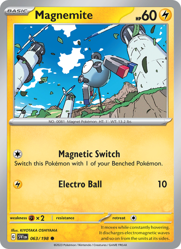 Magnemite - Pokémon TCG Card
