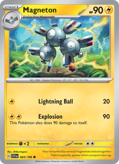Magneton - pokemon TCG Card