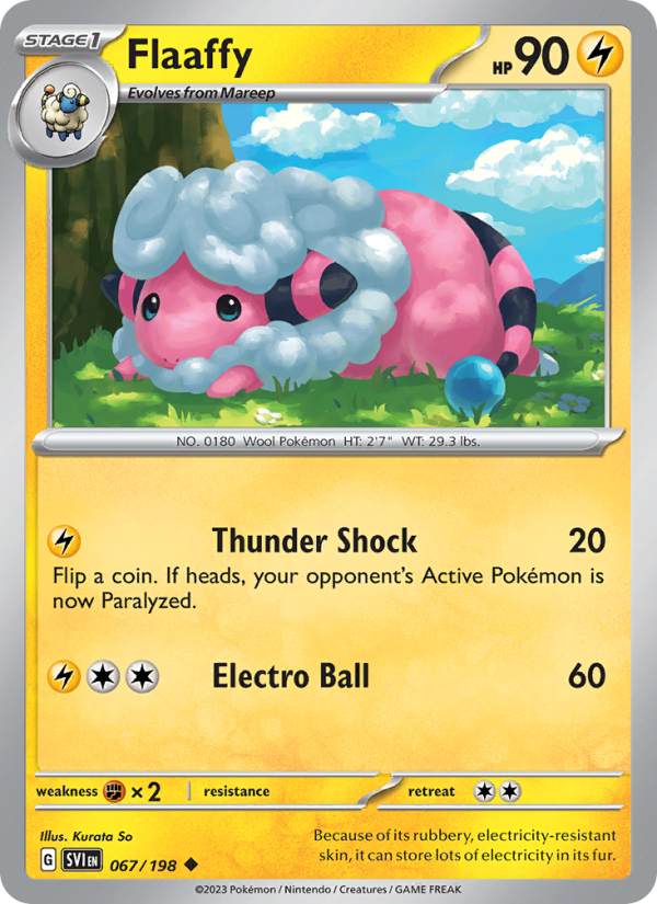 Flaaffy - Pokémon TCG Card