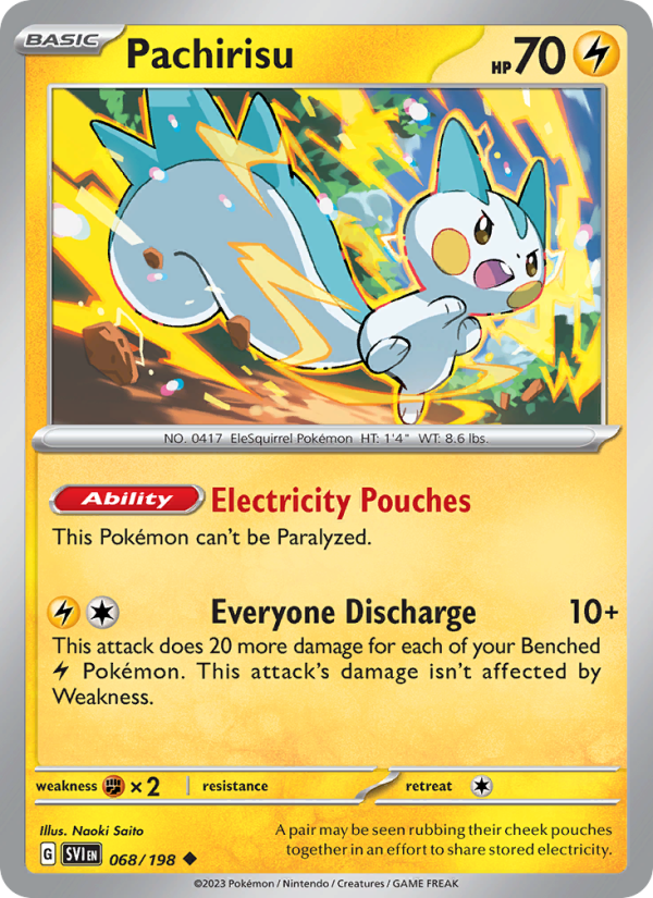 Pachirisu - Pokémon TCG Card