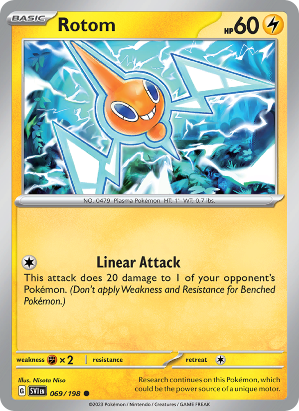 Rotom - Pokémon TCG Card