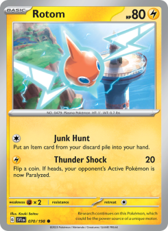 Rotom - pokemon TCG Card