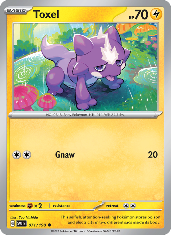 Toxel - Pokémon TCG Card