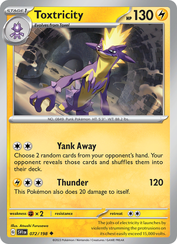Toxtricity - Pokémon TCG Card