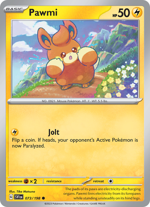 Pawmi - Pokémon TCG Card