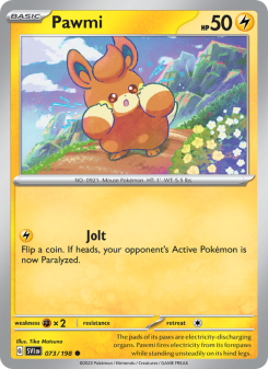 Pawmi - pokemon TCG Card