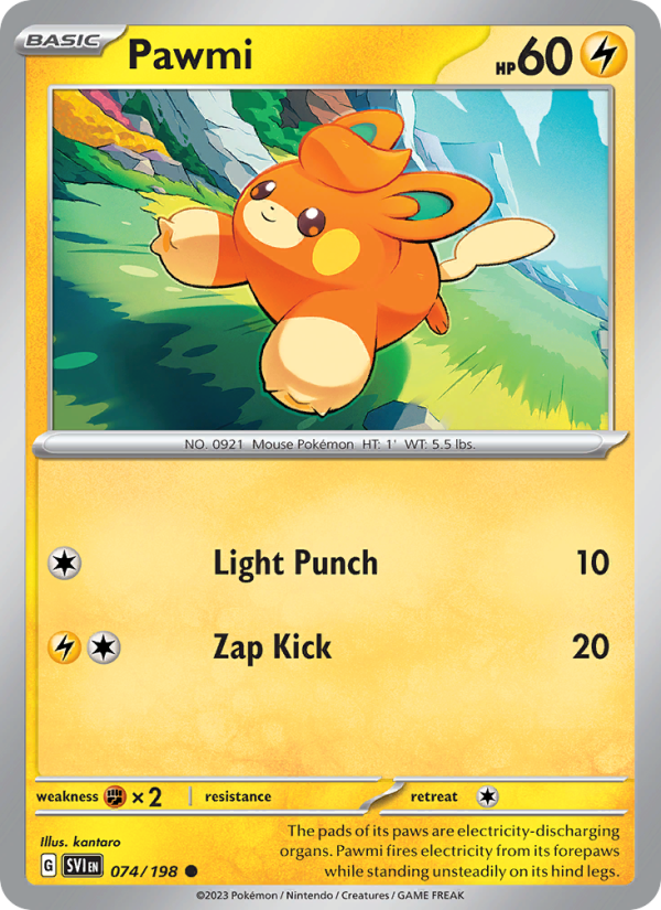 Pawmi - Pokémon TCG Card