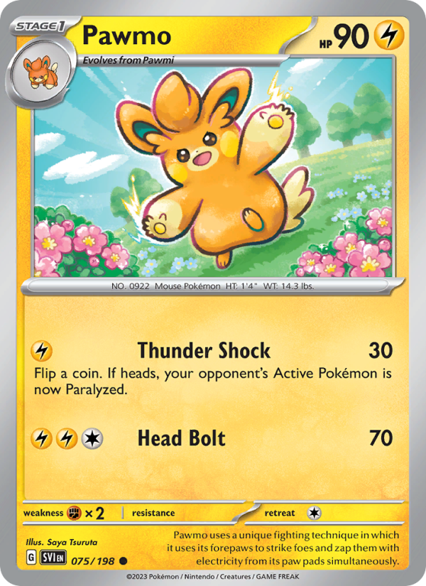 Pawmo - Pokémon TCG Card