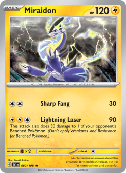 Miraidon - pokemon TCG Card