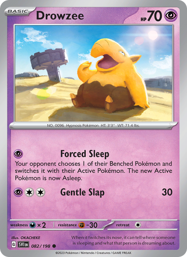 Drowzee - Pokémon TCG Card