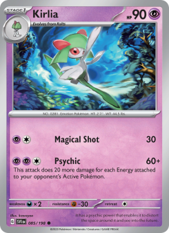 Kirlia - pokemon TCG Card