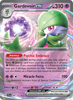 Gardevoir ex - pokemon TCG Card