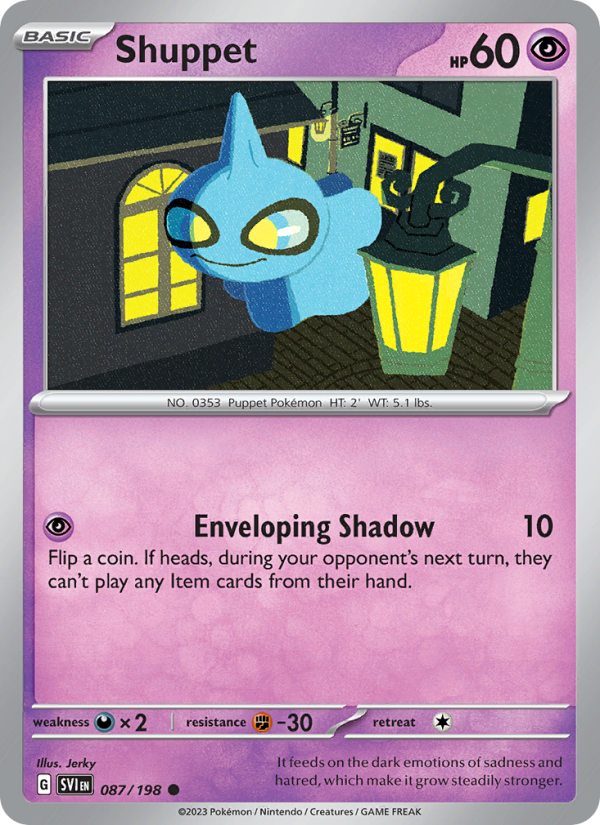 Shuppet - Pokémon TCG Card
