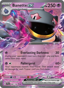 Banette ex - pokemon TCG Card