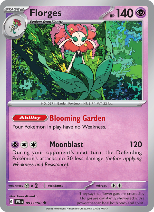 Florges - Pokémon TCG Card