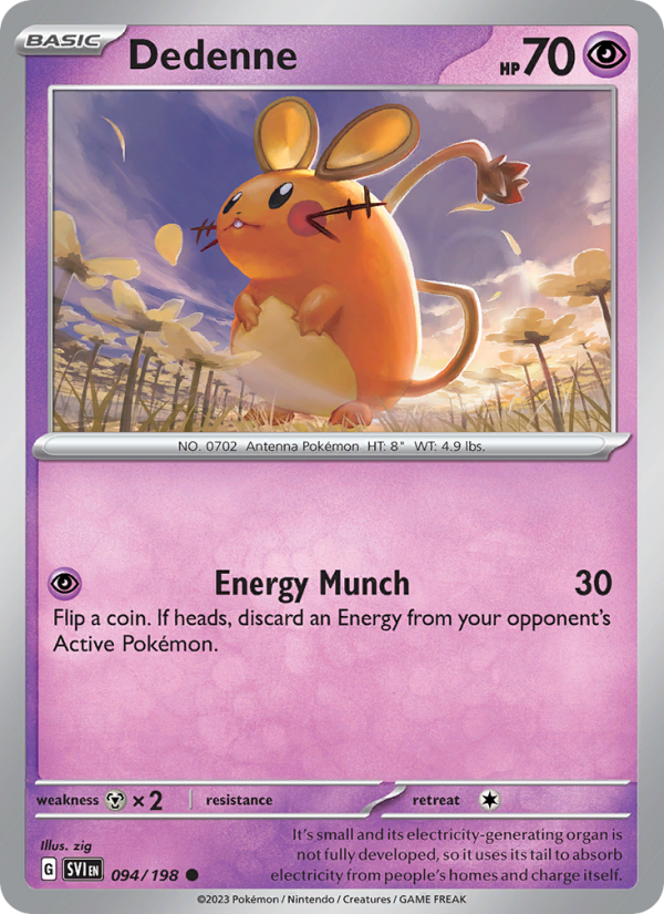 Dedenne - Pokémon TCG Card