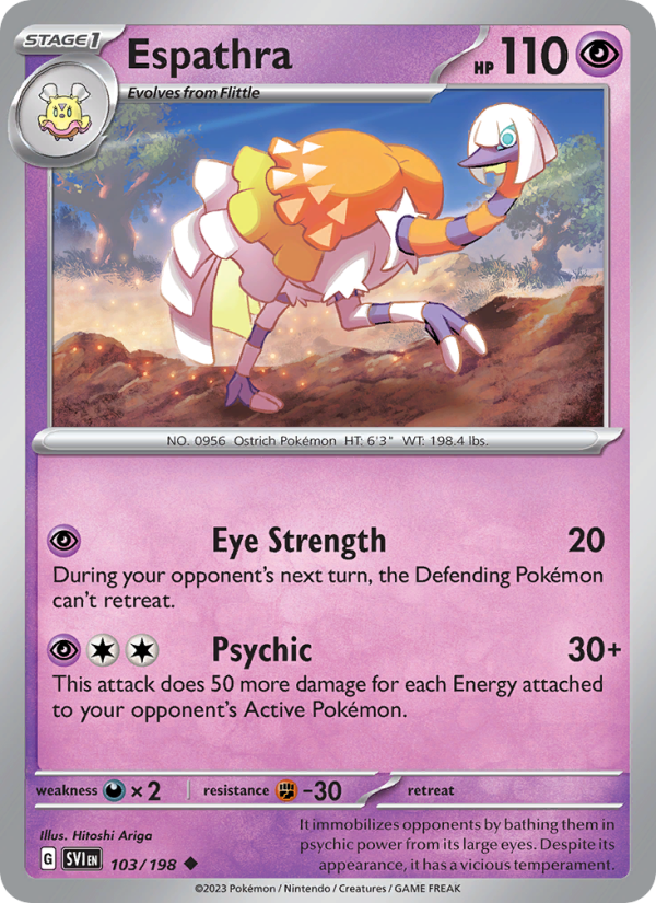 Espathra - Pokémon TCG Card