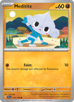 Meditite - pokemon TCG Card