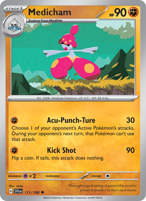Medicham - Pokémon TCG Card