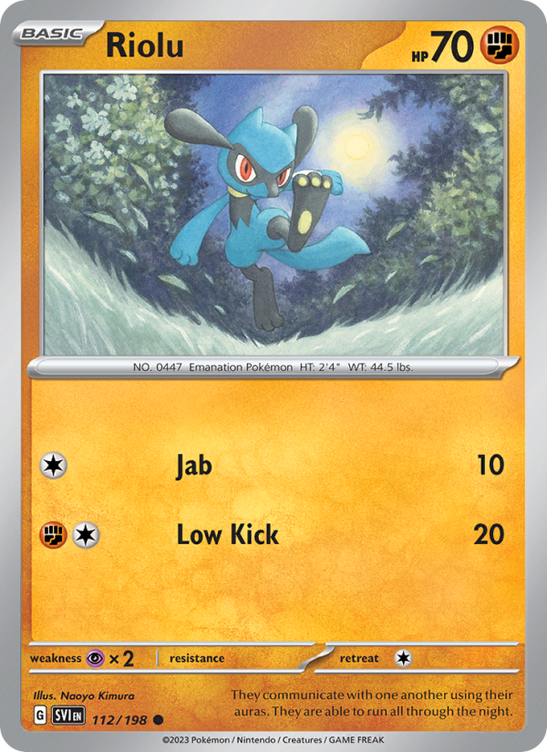 Riolu - Pokémon TCG Card