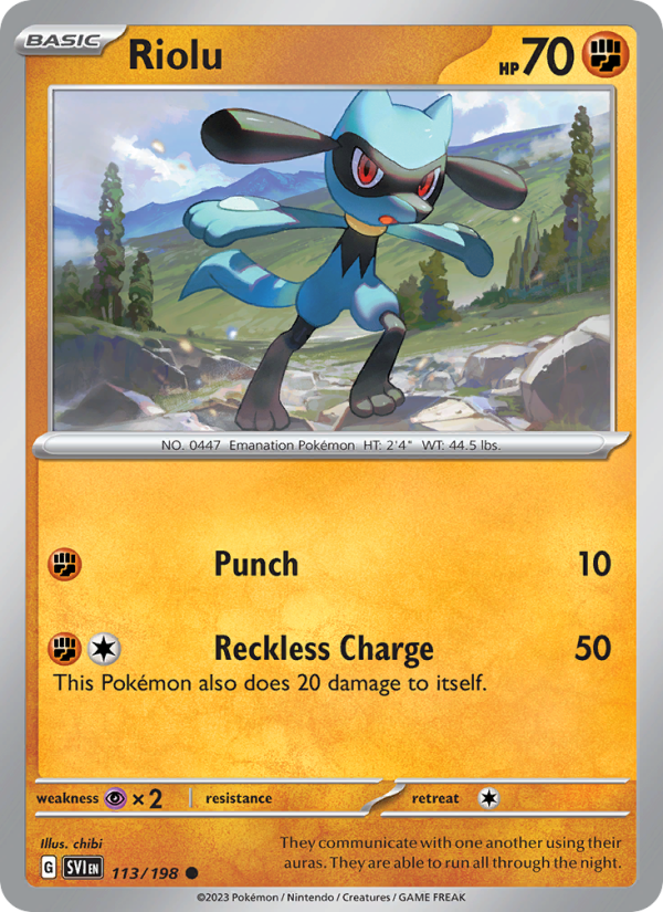 Riolu - Pokémon TCG Card