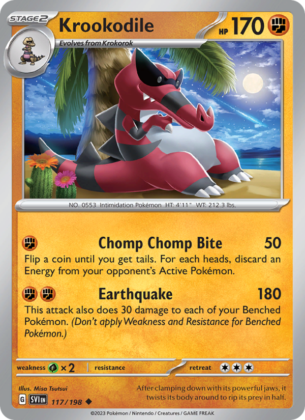 Krookodile - Pokémon TCG Card